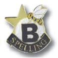 Academic Achievement Pin - "Spelling"